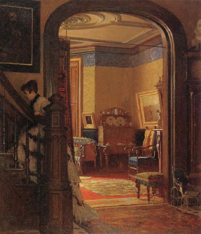 Eastman Johnson Not at Home